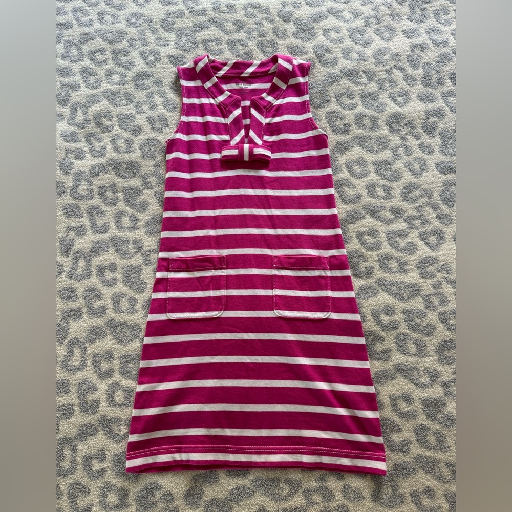 Kate Spade dress stripe pink